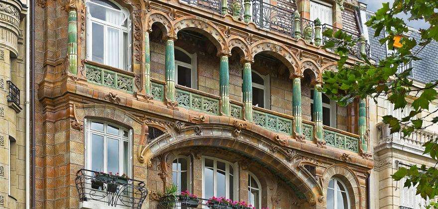 Des immeubles Art Nouveau insolites à Paris